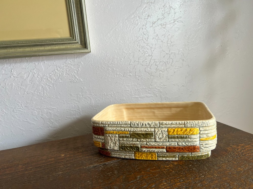 MCM Ceramic Planter Box by Sylvac