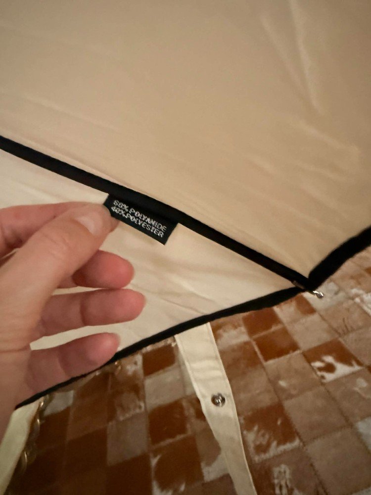 Rare vintage authentic Chanel umbrella – chic statement piece