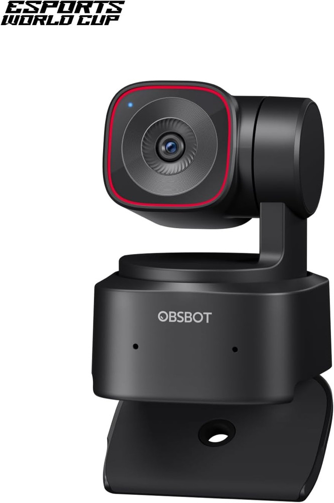 Tiny 2 Lite 4K Webcam for PC, AI Tracking PTZ Streaming Camera with 1/2" Sensor,