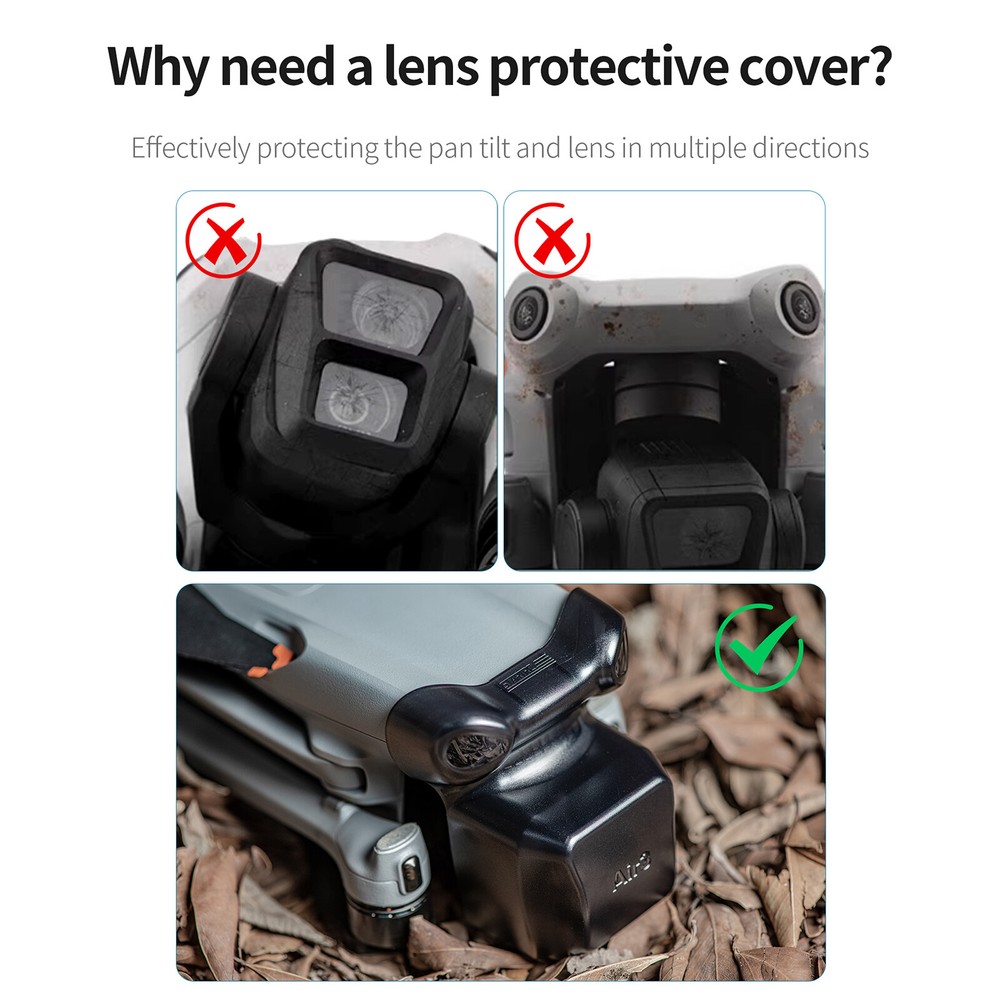 For Air 3 Drone Protective Cover Protector Cover Gimbal Camera Protector Case