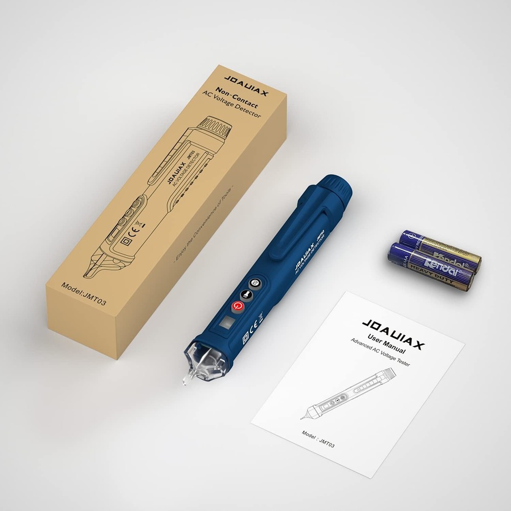 Non-Contact Voltage Tester,Electrical Voltage Detector Pen Null/Live Wire Tes...