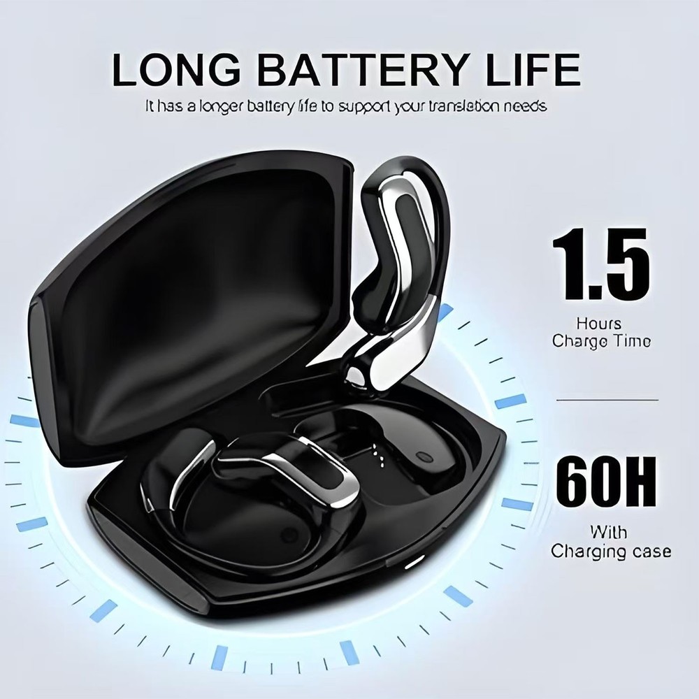 Wireless Bluetooth Earbuds Ear Hook Earphones Stereo For Galaxy Note 10/10 Plus