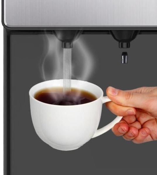 Bottom Loading Water Cooler Dispenser Self Cleaning Purifies Hot And Cold Spout