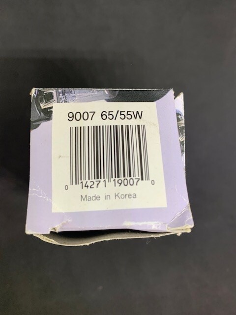 9007 CAR HEADLIGHT HALOGEN 65/55 WATT