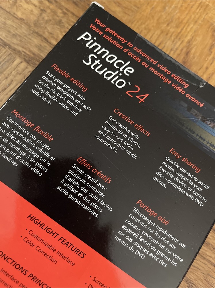 Pinnacle Studio 24 PC Software