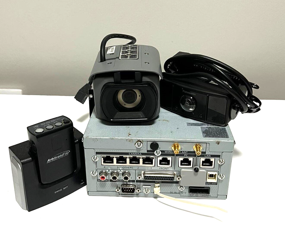 Panasonic Arbitrator HD 360 Mobile Police Dash Cam Camera System No Cables