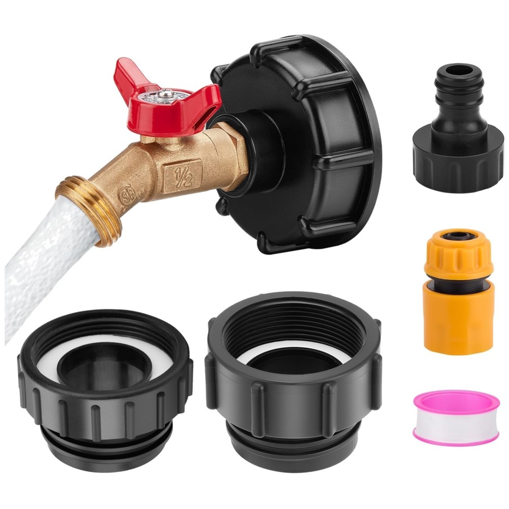 Solid Brass Adapter for 275-330 Gallon Tanks