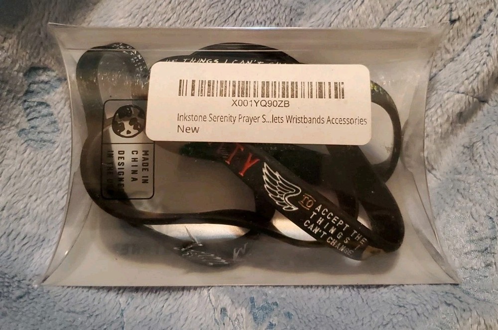 Inkstone (4-Pack) Serenity Wristbands