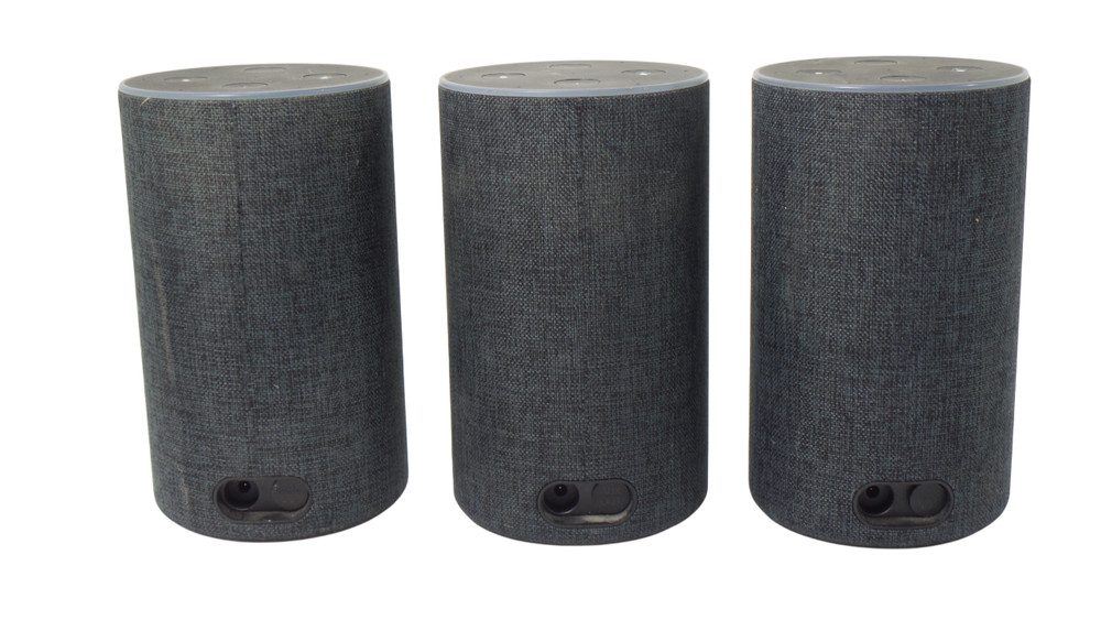 Lot of 3 Amazon Echo 2nd Generation Wireless Smart Assistant Speaker