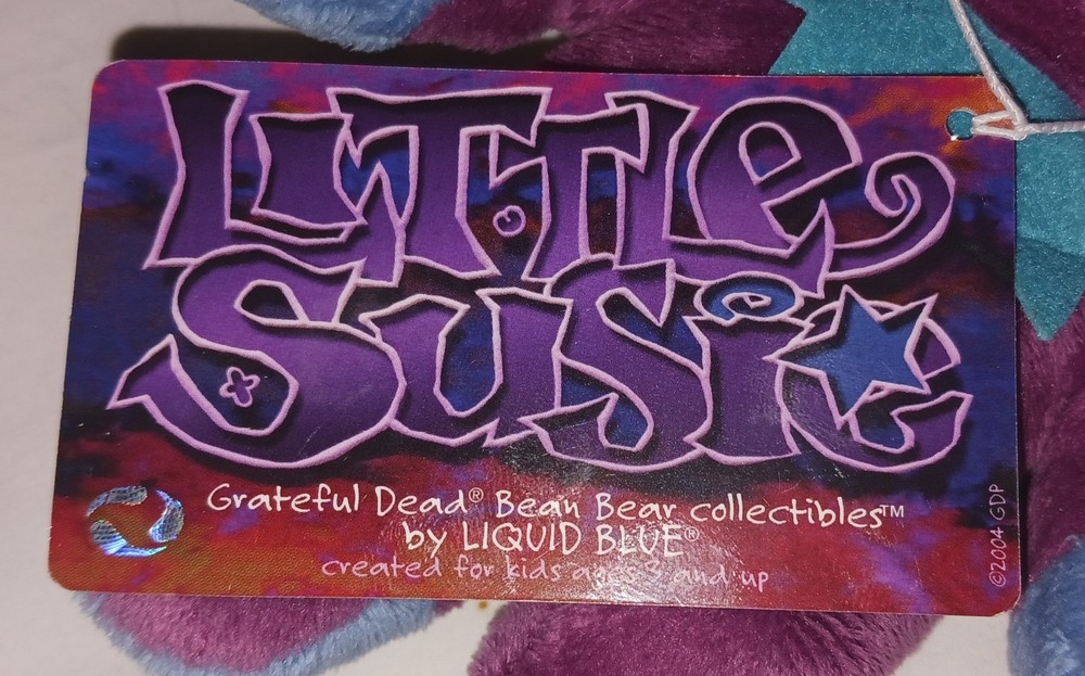 Grateful Dead Bean Bear LITTLE SUSIE 2004 Edition 13