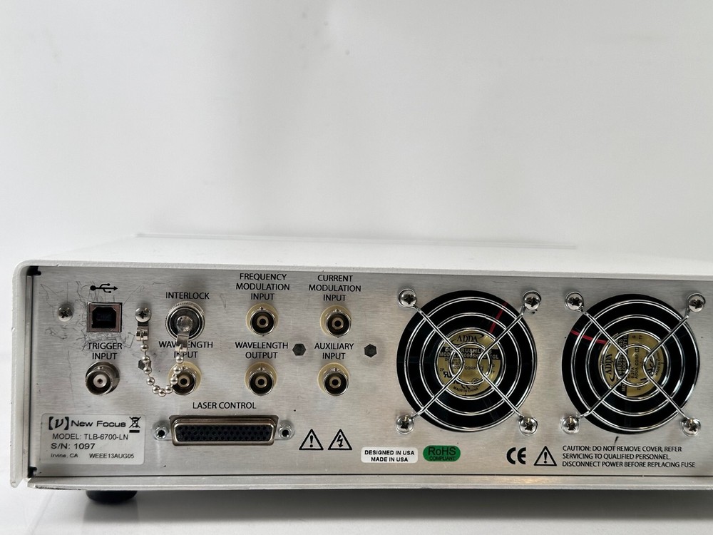 New Focus TLB-6700-LN Tunable Diode Laser Controller