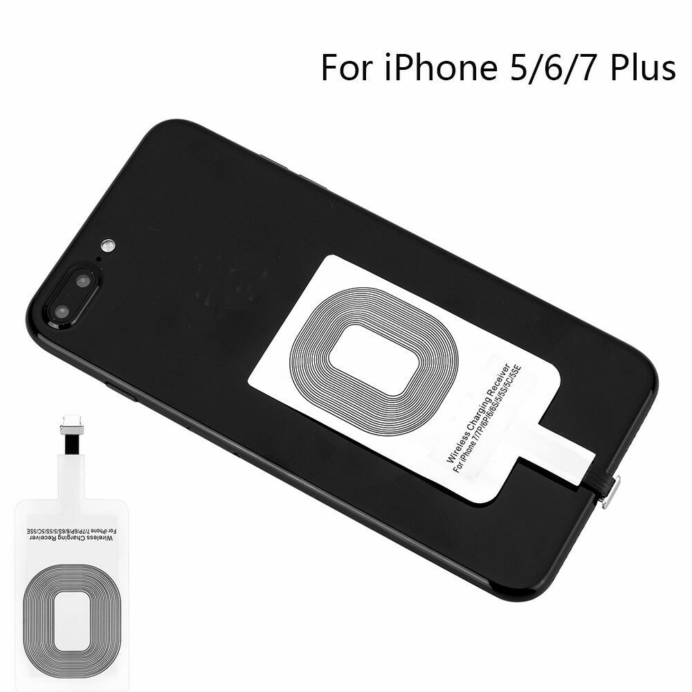QI Wireless Adapter Fast Charger Receiver For Samsung Android Type C US