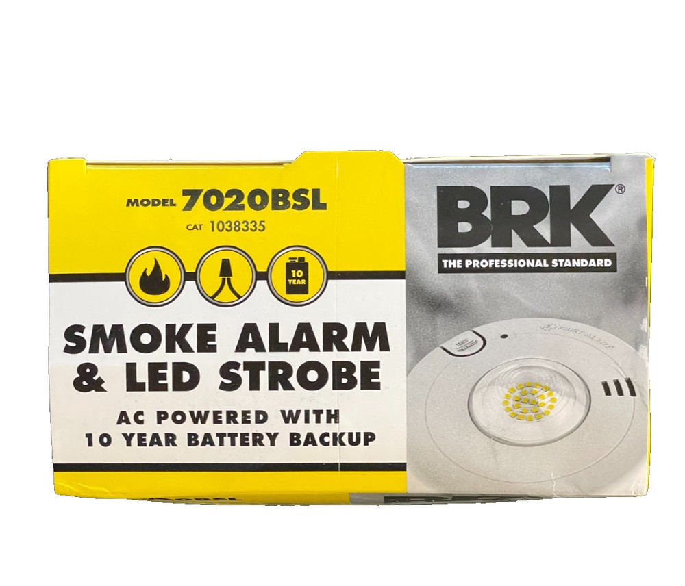 BRK 7020BSL Hardwired LED Strobe Light