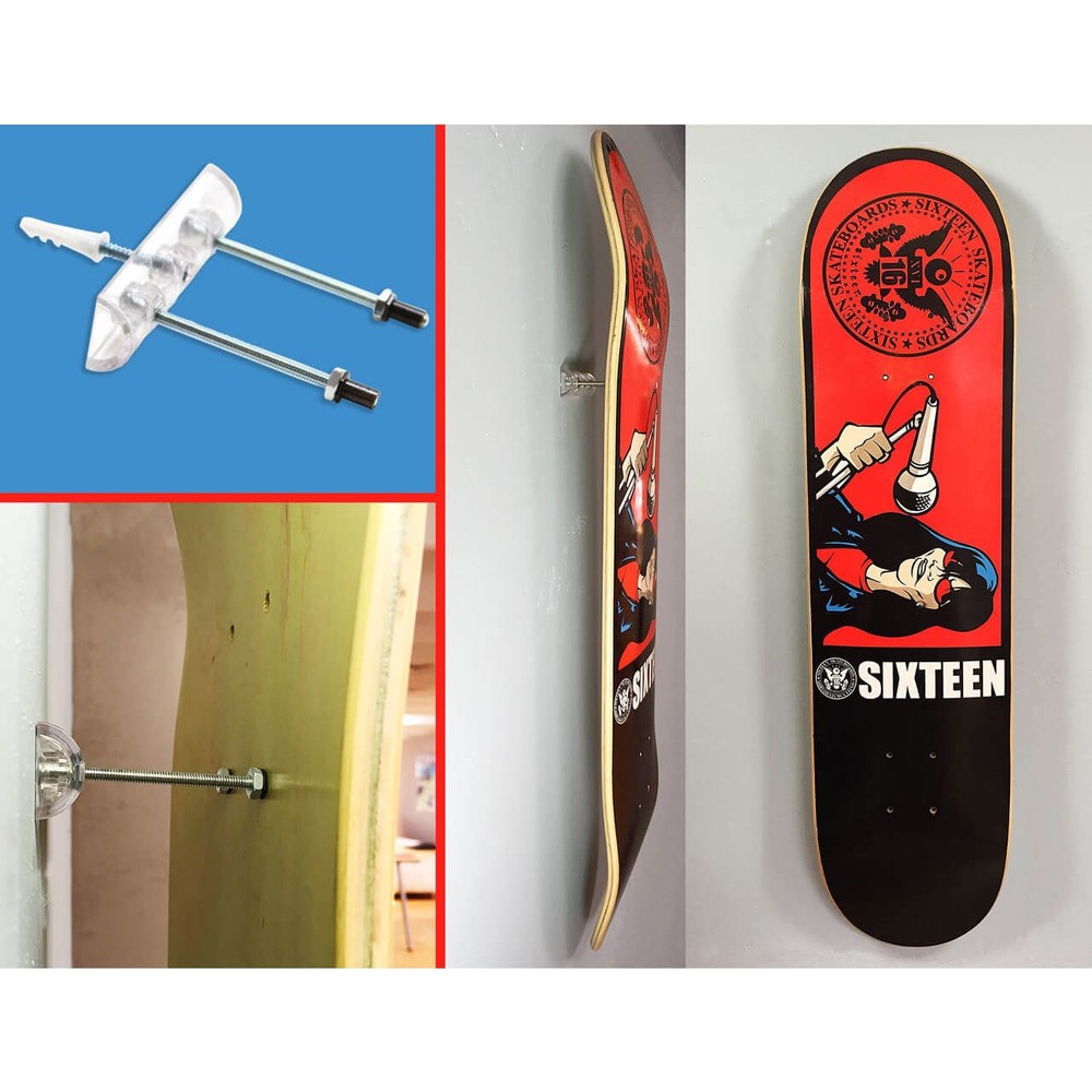 Sk8ology Single Deck Display Without Drill Bit