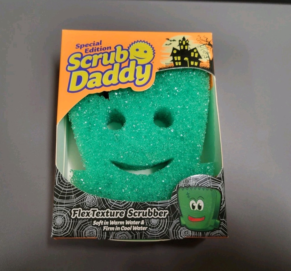 Scrub Daddy Special Edition Halloween Green Frankenstein  Sponge