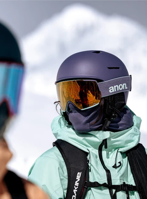 Anon Logan WaveCel® Ski & Snowboard Helmet Purple Size Medium