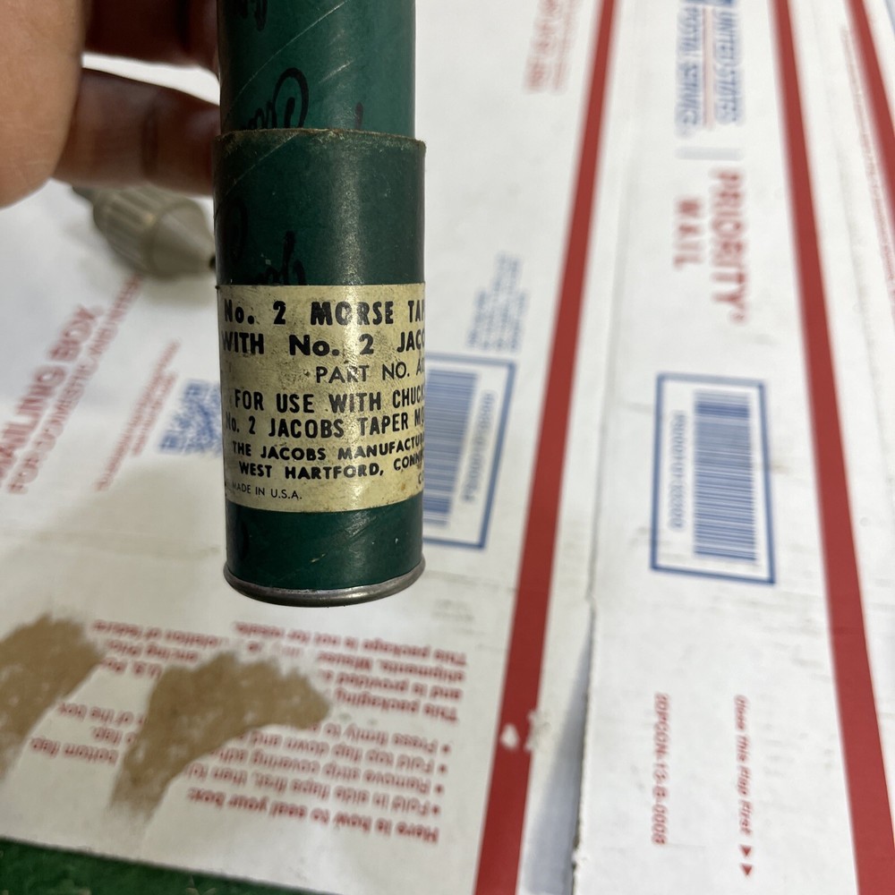 Jacobs Arbor A0202 #2 Morse Taper Vintage