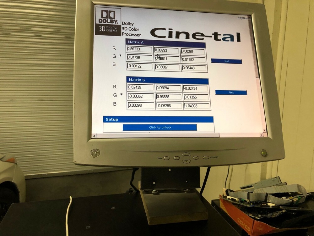 Dolby Cine-Tal eL 1500 Color Processor Dolby 3D