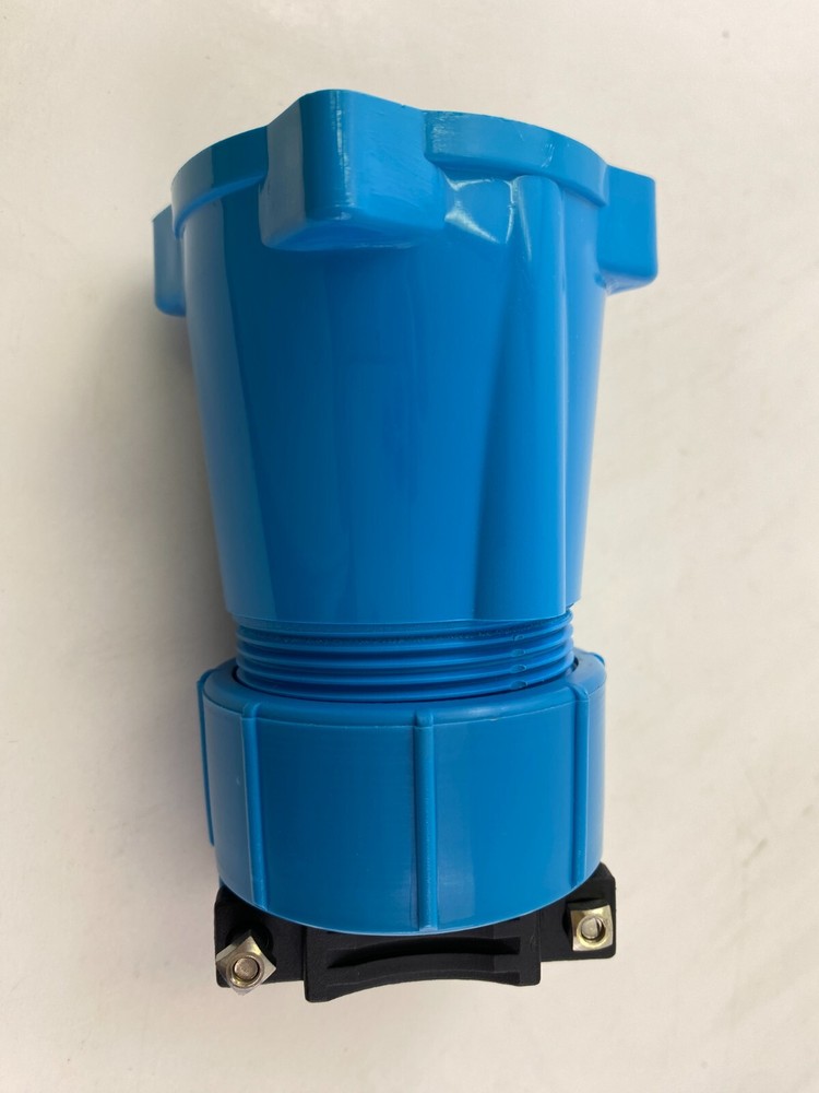 Meltric 712POS14 Poly Handle w/Clamp&Bushing .75"-.875", Size 2