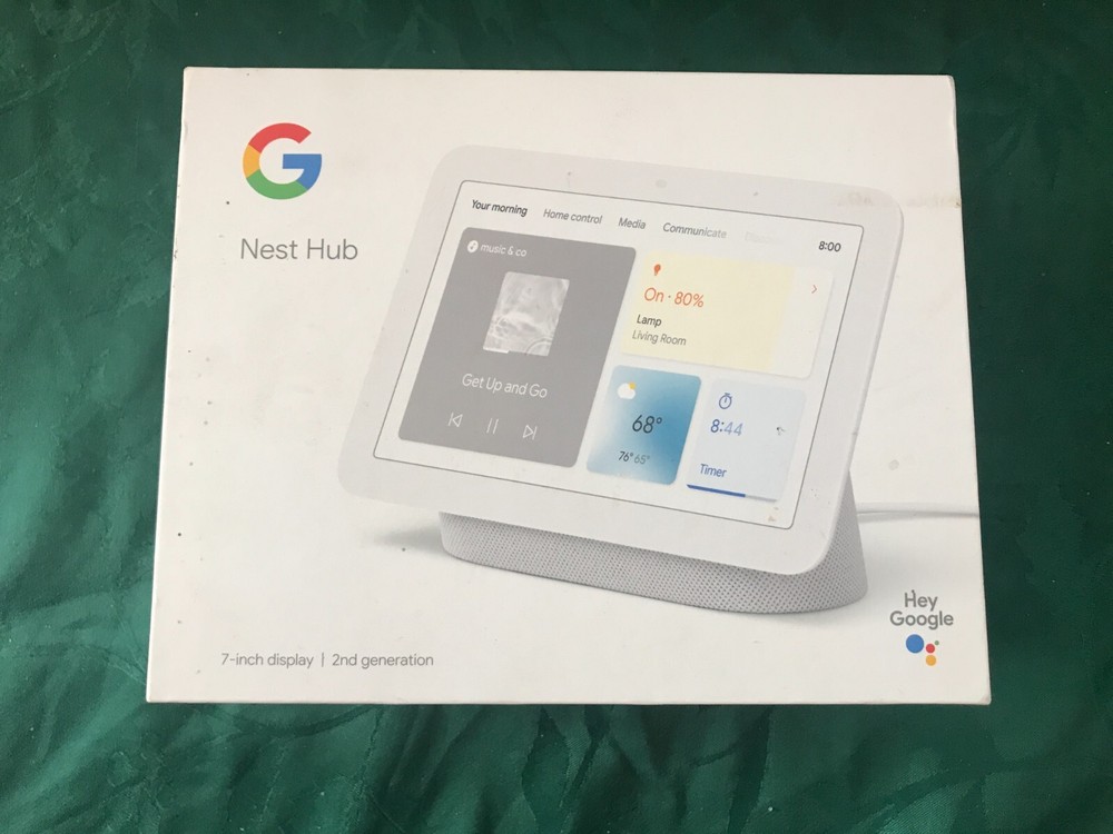 Google Nest Hub 2nd Gen. 7" Smart Display EXCELLENT CONDITION (model guik2)