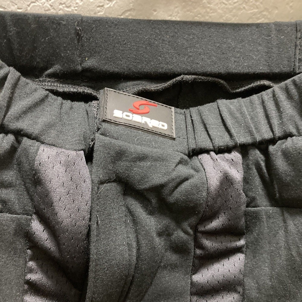 Soared Protective Hip Padded Snow SHORT Pants Protective Gear Guard Black L