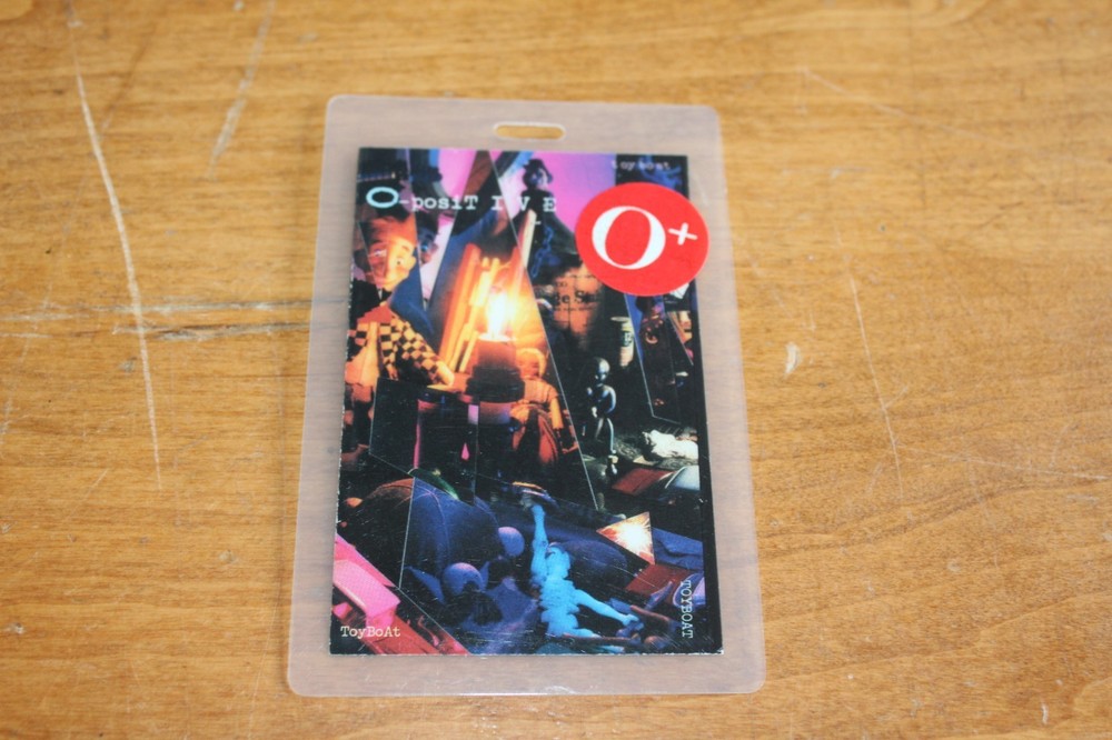 O Positive - Backstage Pass - FREE POSTAGE - rare