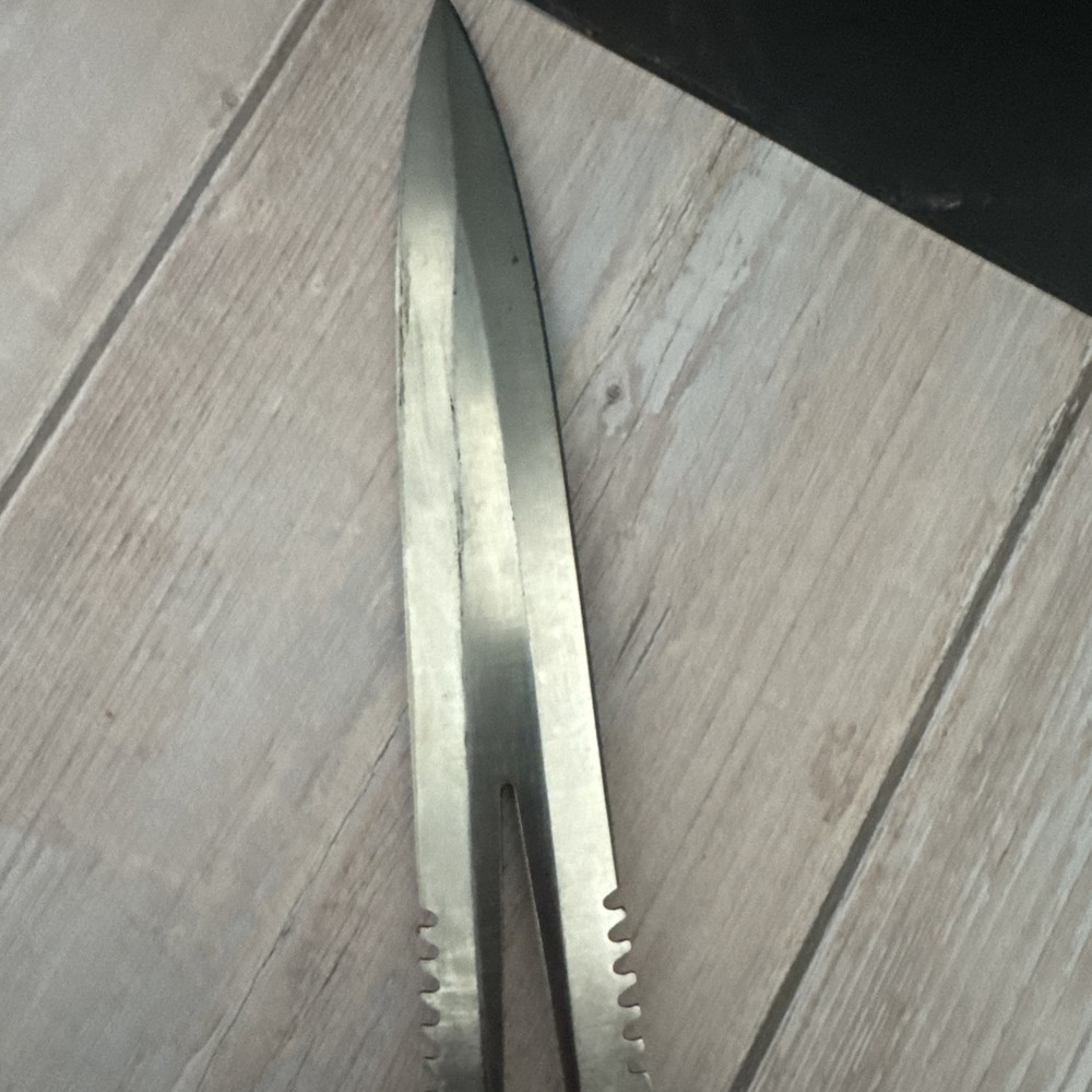 Stainless Steel Dagger Brown & Silver