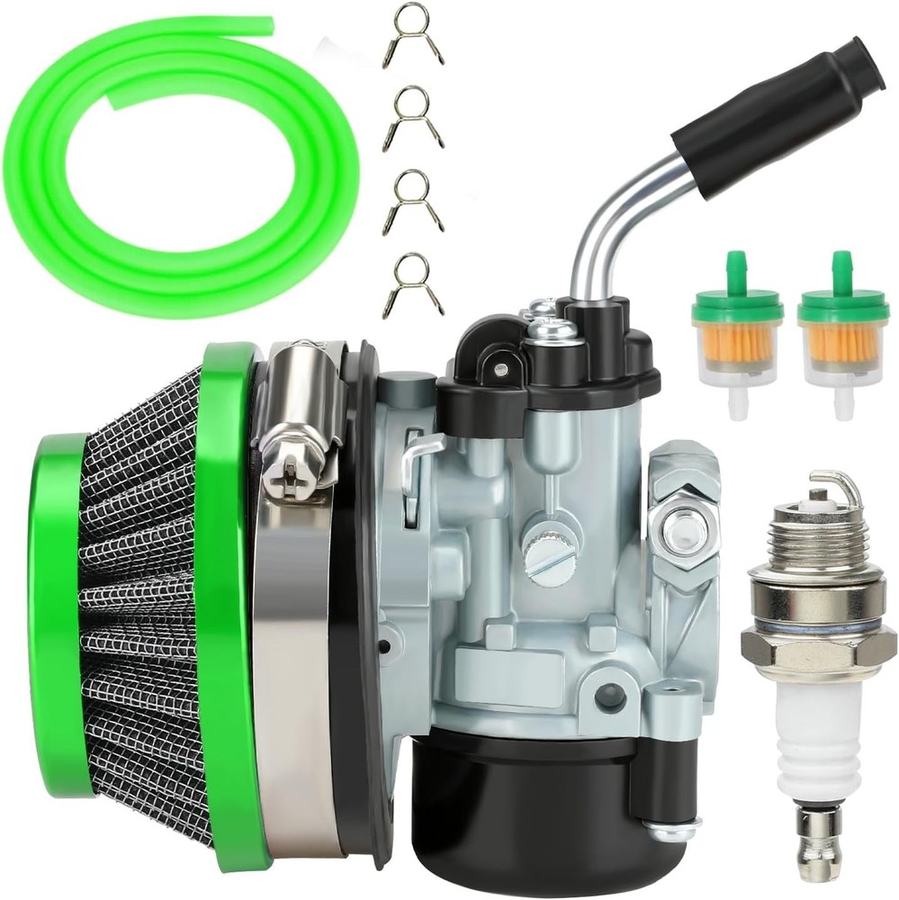 Carburetor Assembly for 2 Stroke Engine 80cc 100cc 49cc 50cc 66cc Green