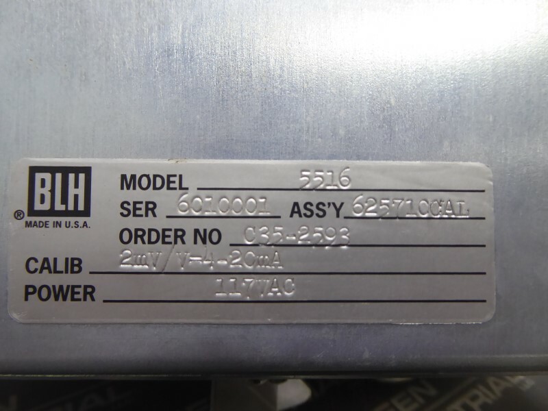 USED BLH 5516 Transducer Amplifier with Enclosure 5511