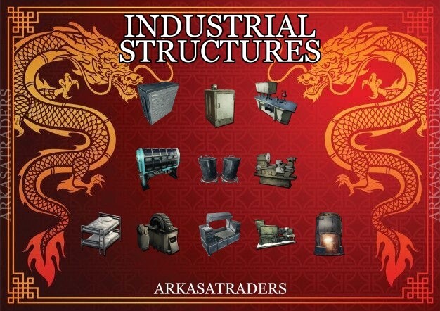 🔥ARK Survival Ascended OFFICIAL PVE - INDUSTRIAL STRUCTURES