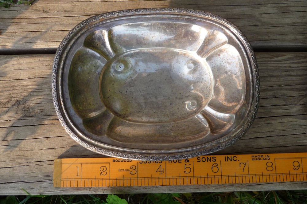 Sterling Silver SOAP DISH Footed Dominick & Haff 1268 NICE!