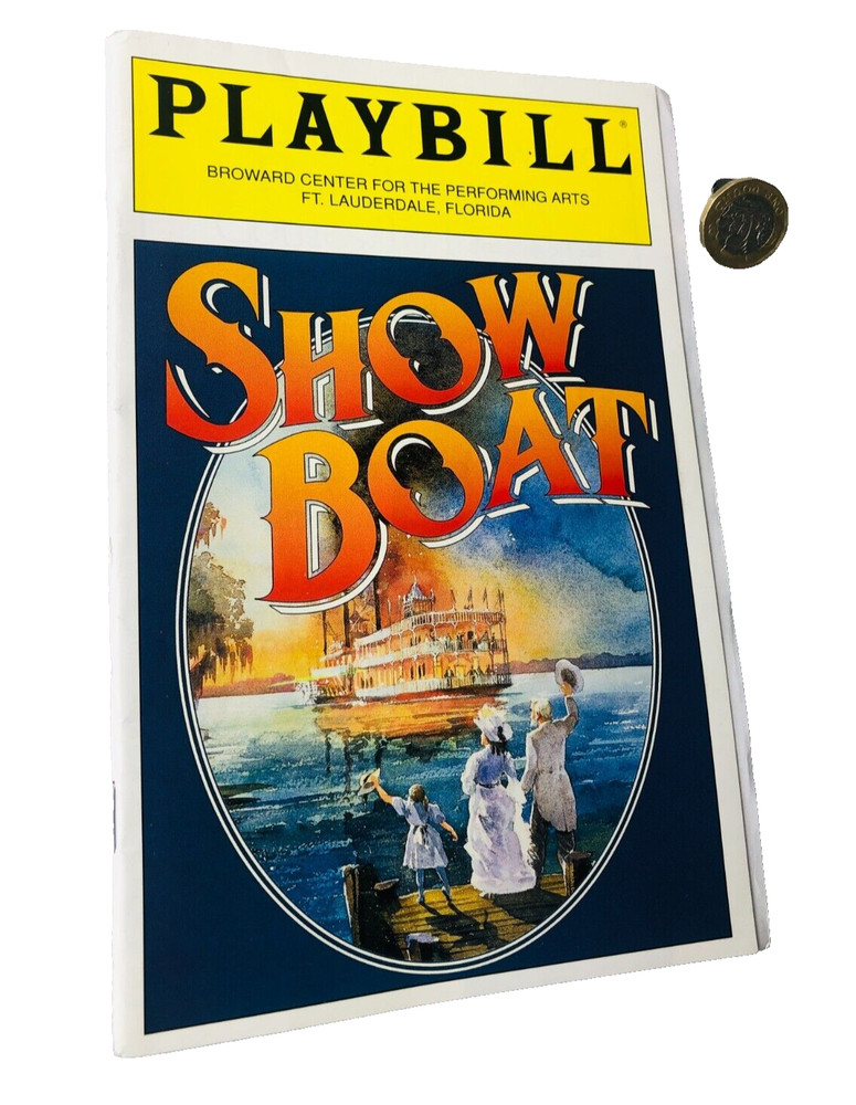 Theatre Programme Playbill Show Boat Vintage ra