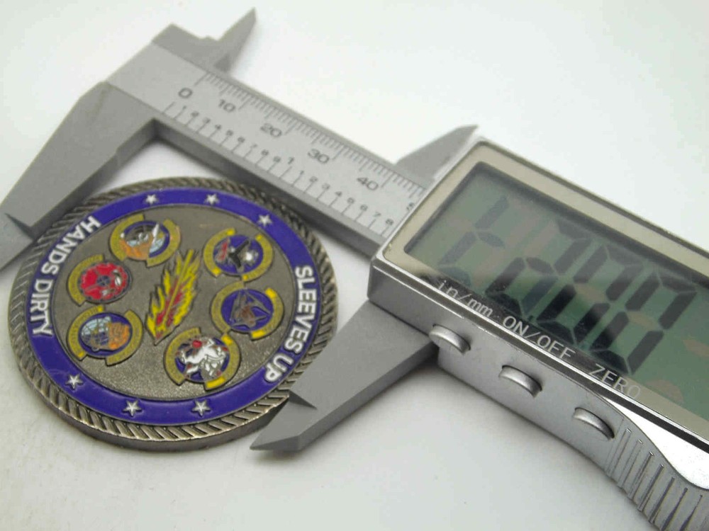 97TH MISSION SUPPORT GROUP CHALLENGE COIN