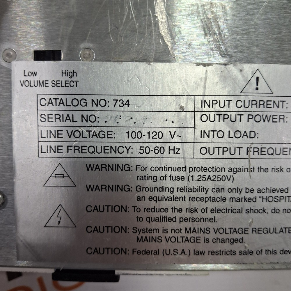 MD Holdings Delasco 734 Electrosurgical Unit