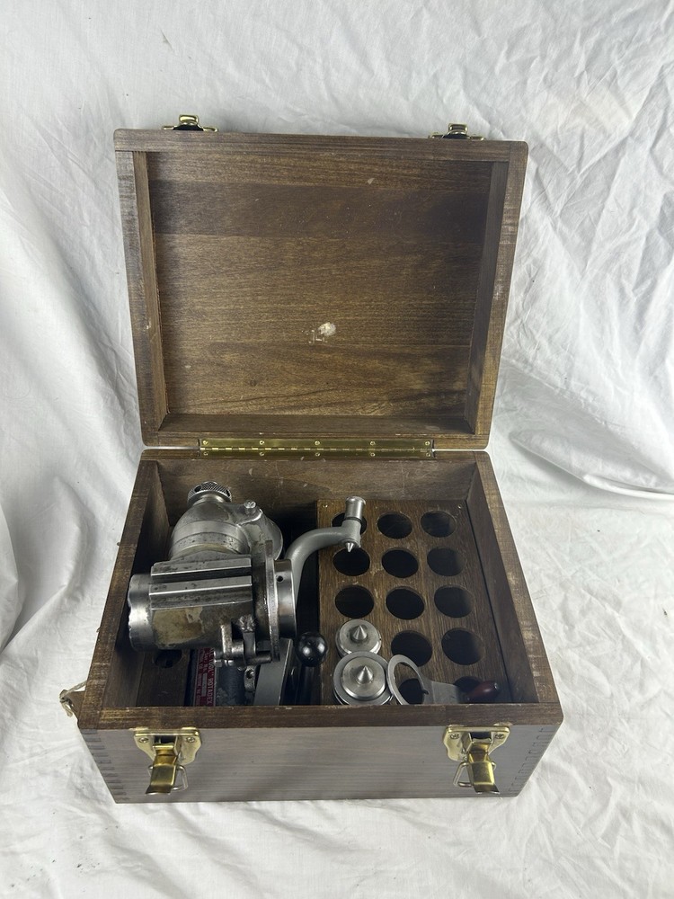 All Tool Rotadex Compound 5C indexer with storage case and Two collets