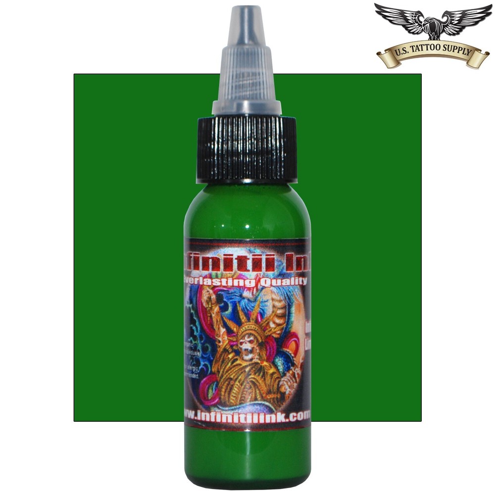 Infinitii Tattoo Ink 1 oz - Lime Green
