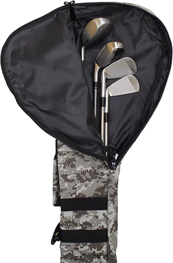 Lightweight Shoulder Golf Bag | Multi Pockets | Par 3 - Camouflage