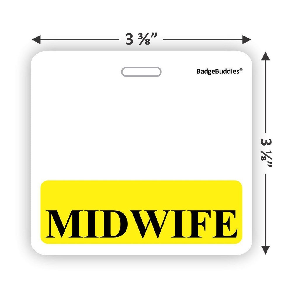 Midwife Horizontal Badge Buddy