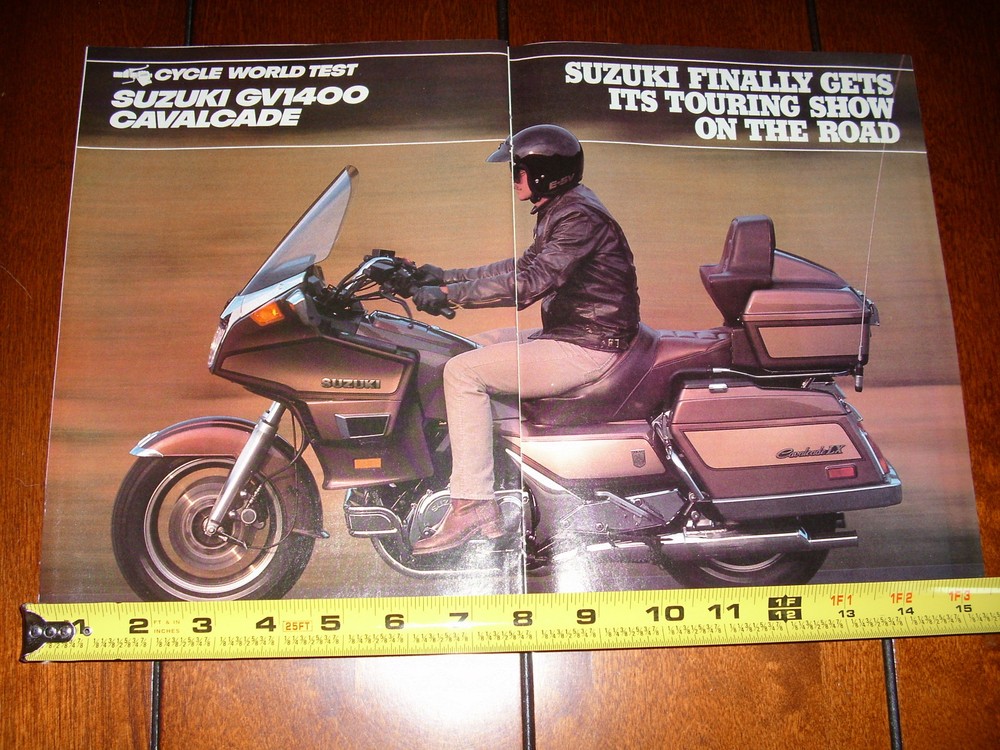 1985 SUZUKI GV1400 CAVALCADE - ORIGINAL ARTICLE