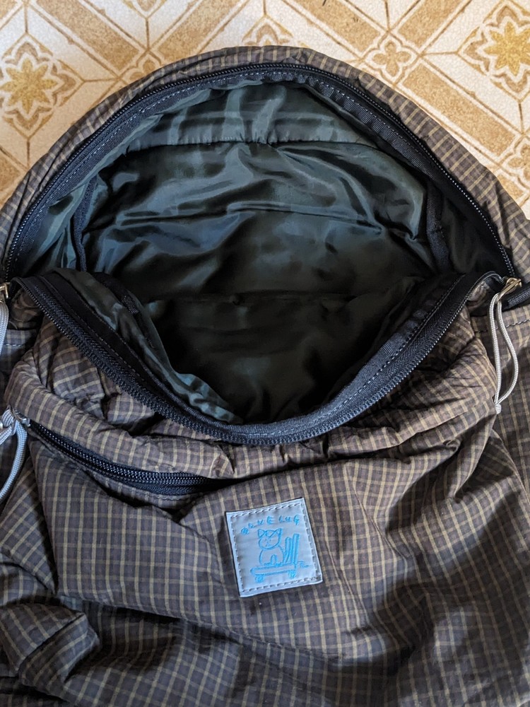 Bluelug Mini Daypack (Padded Brown Nylon Pattern)