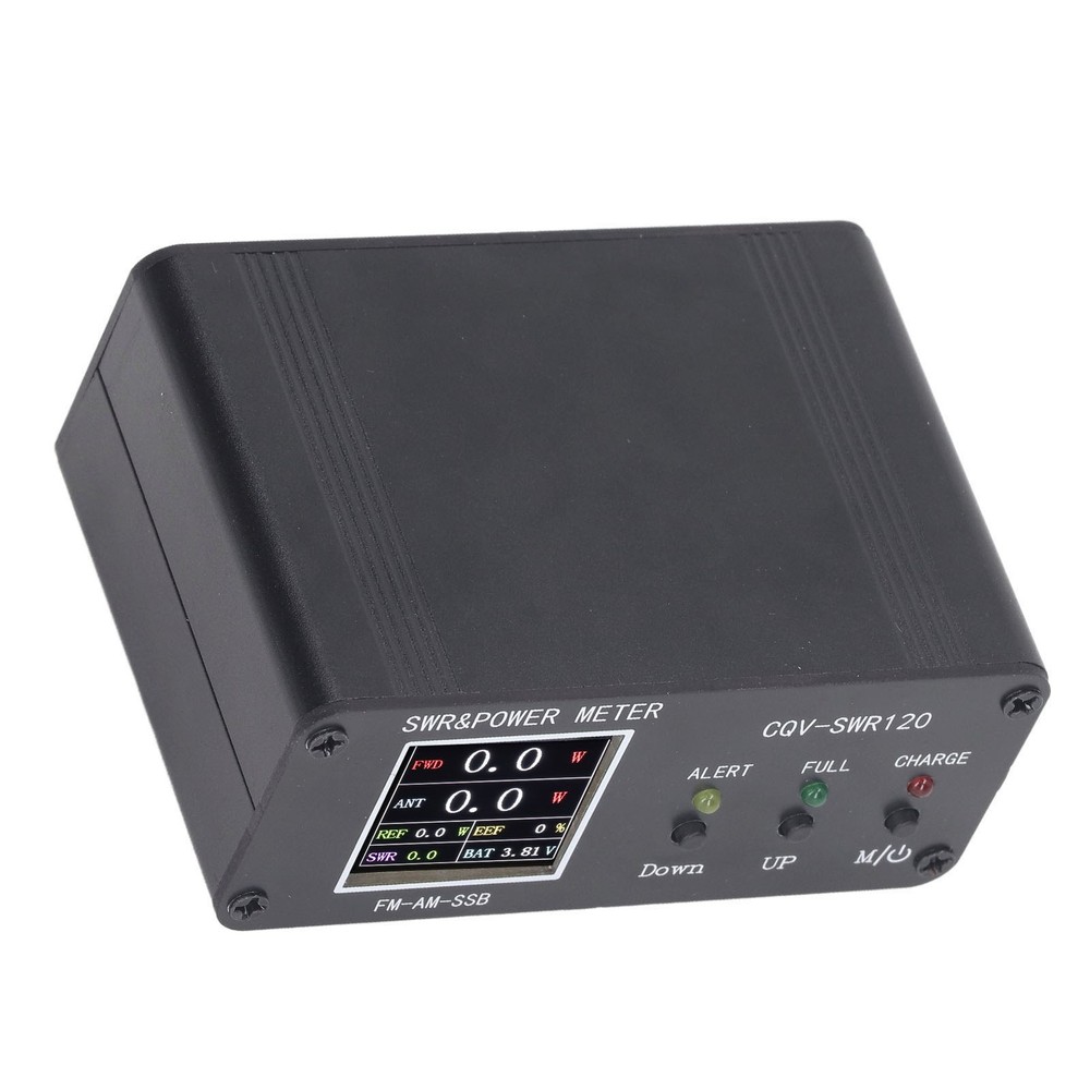 SWR Power Meter 120W Digital Display Standing Wave Meter Frequency Tester F Fit