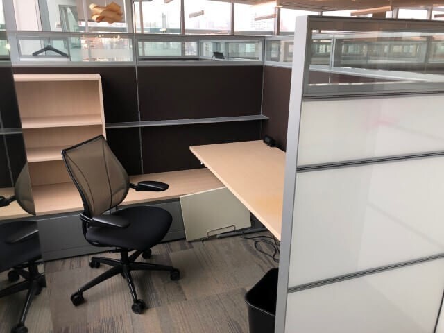 Steelcase Montage 8x7 Used Cubicles
