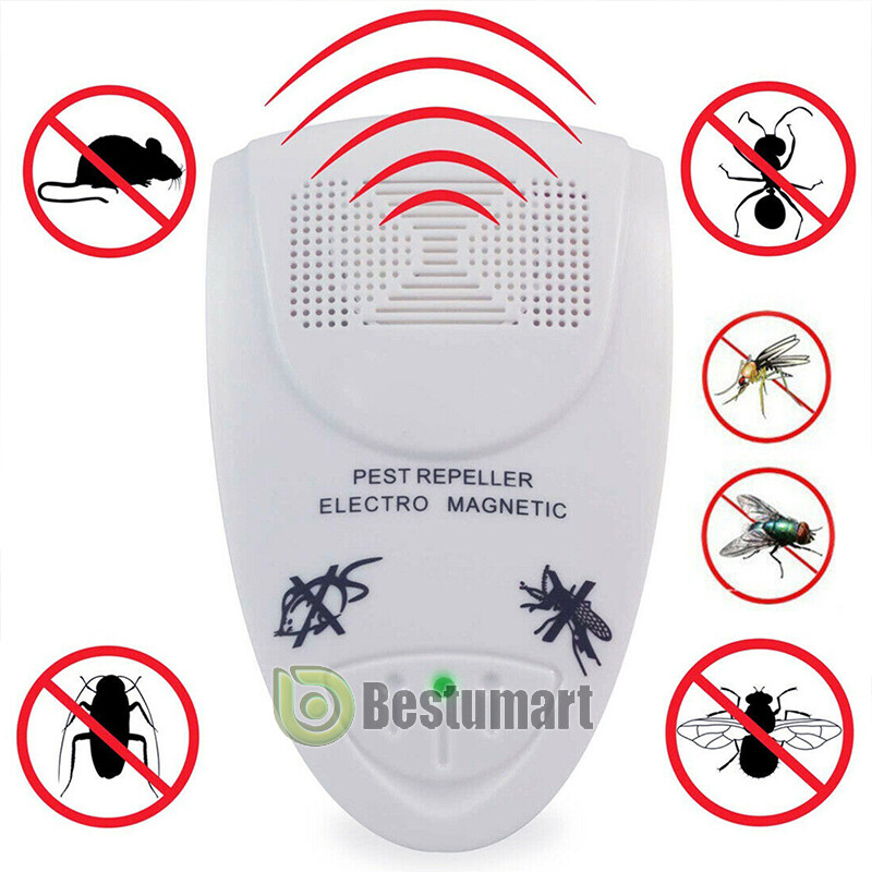 Electronic Ultrasonic Anti Rat Mouse Bug Mosquito Flea Cockroach Pest Repeller