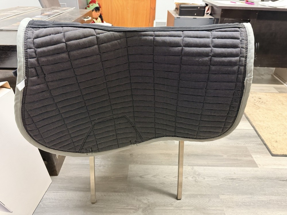 Navy Ceramic Tech FairPlay Pad English Saddle Pad Full Size