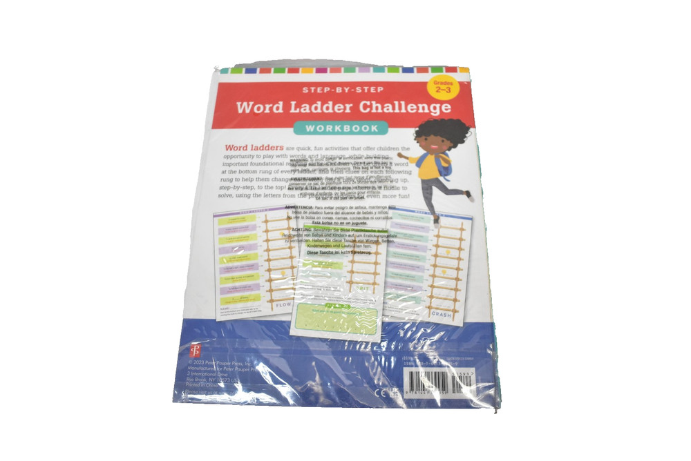 Step-by-Step Word Ladder Challenge Workbook Grades 2-3 60 Ladders Reading Skills