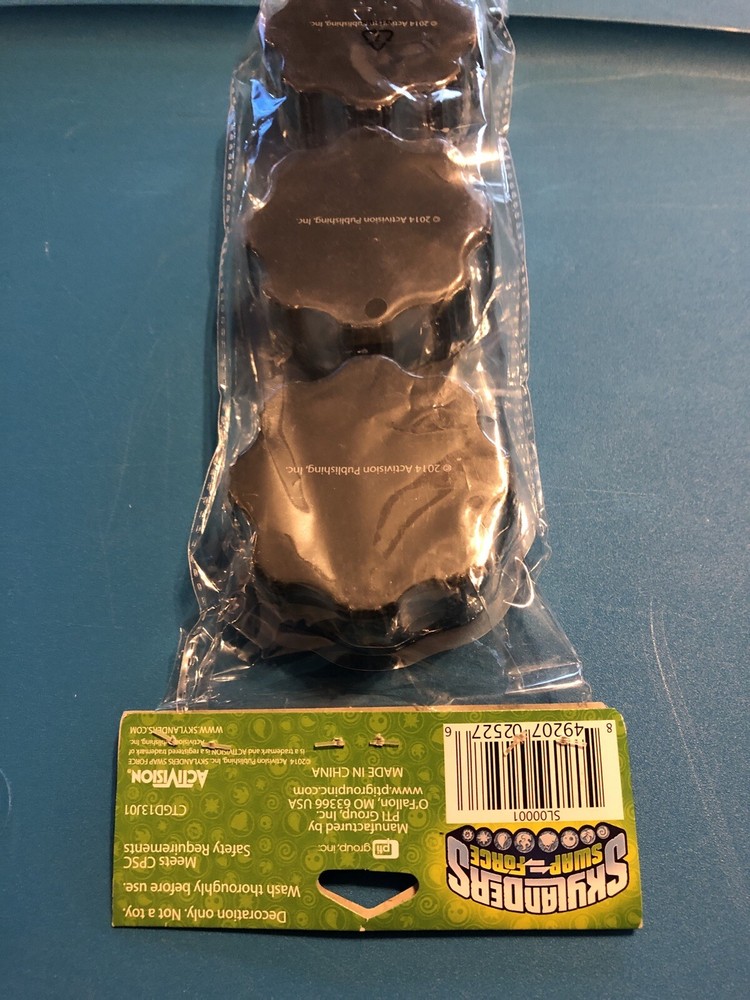 Skylanders Swap Force - 3pc Treat Containers Shaped Figural Eggs - NEW!