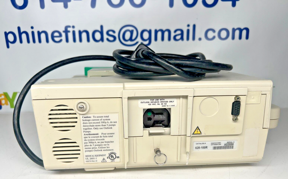 B/Braun Outlook 100 Safety Infusion System