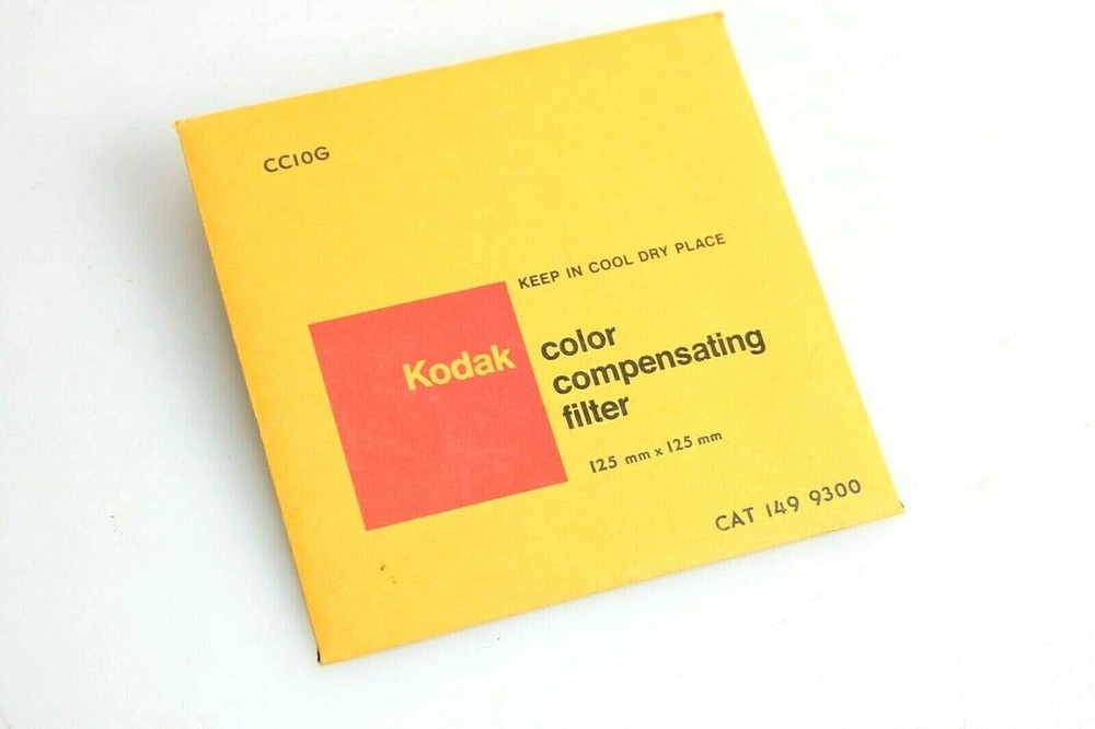 Kodak 5 Inch Color Compensating Filter CC10G