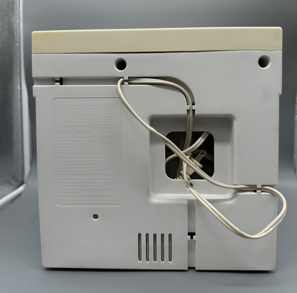 Black & Decker ODC440 Under Cabinet Spacemaker White Coffee Maker 12 Cup