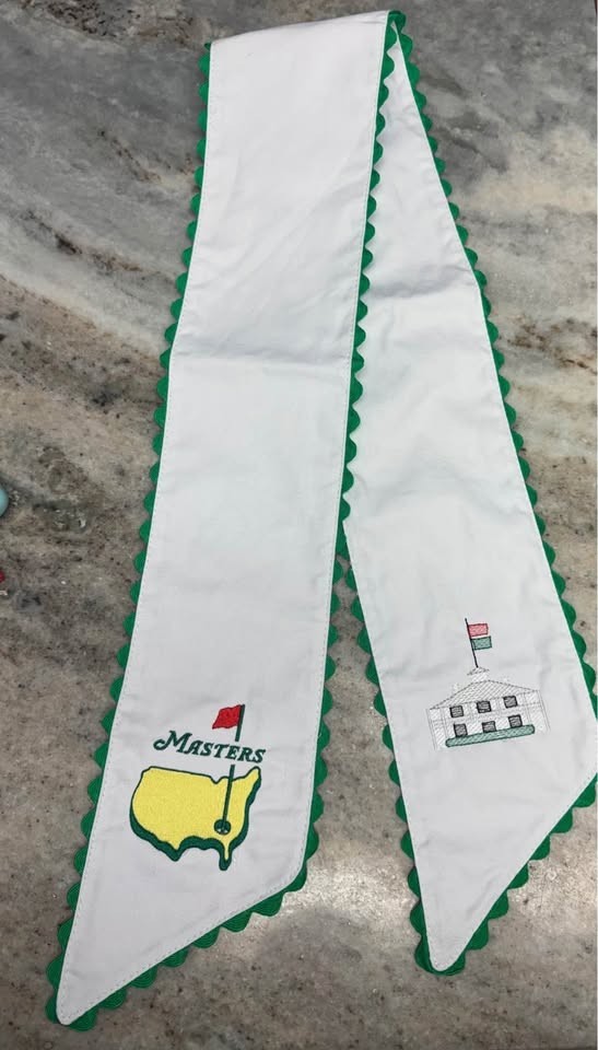 Masters Wreath Sash